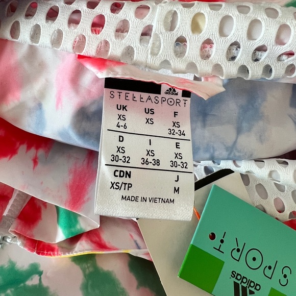 Adidas Stella McCartney Sport Tie Dye Windbreaker NWT - Picture 10 of 14